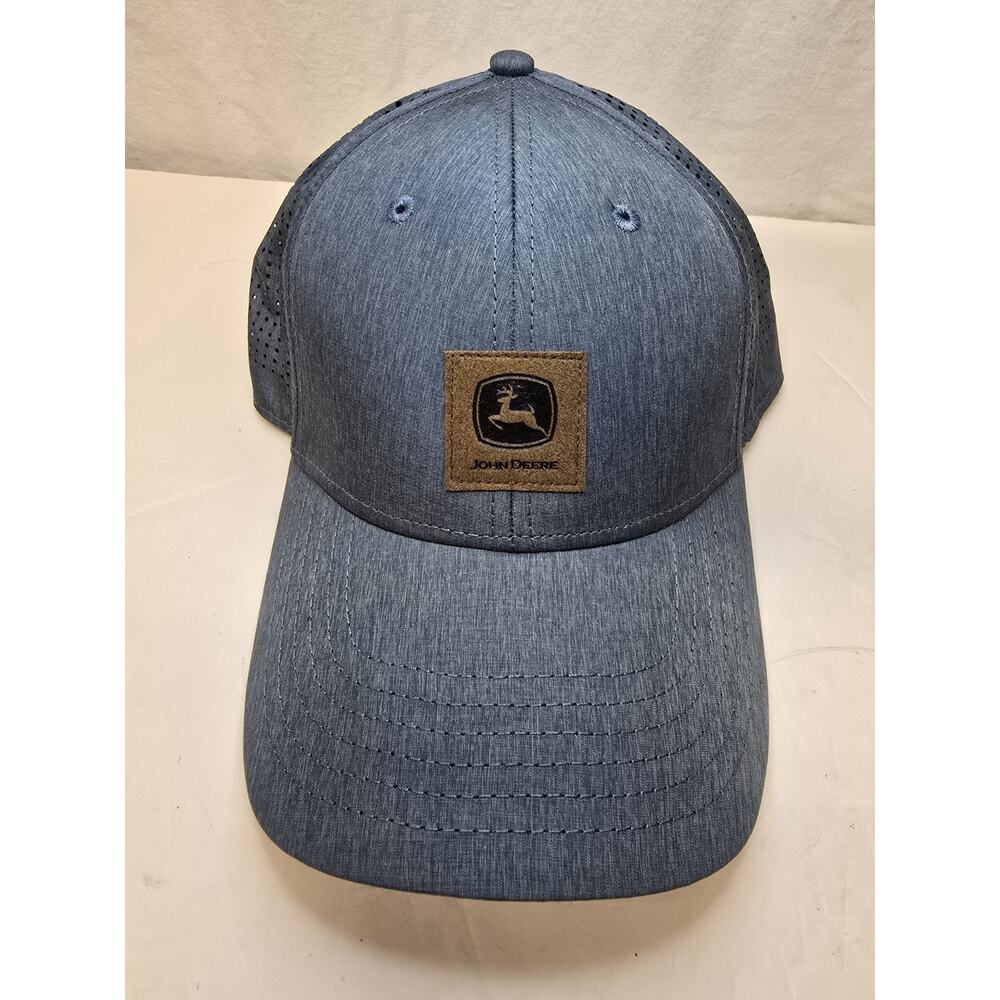 John Deere Trucker Hat, Grey Mesh Back, Adjustable, Brand New